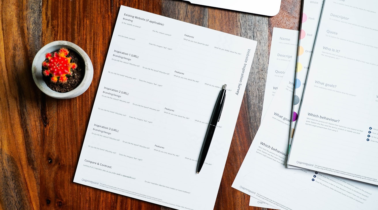 Une SOP d’une page, imprimée et posée sur la table